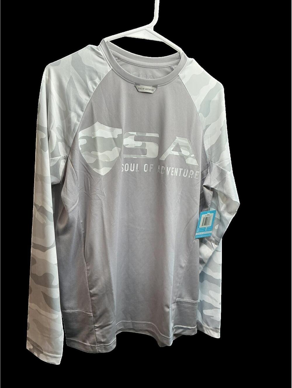 Soul of Adventure L/S Camo Men’s Small Women’s Large NWT
